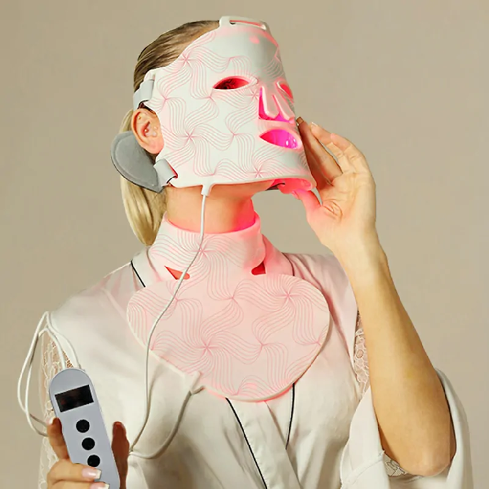 LED Light Therapy Face & Neck Mask