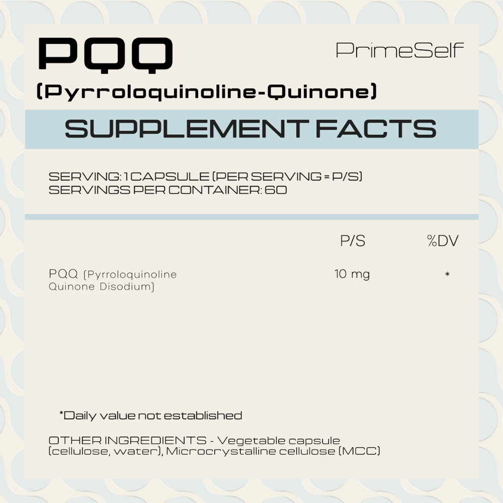 Pyrroloquinoline-Quinone (PQQ)