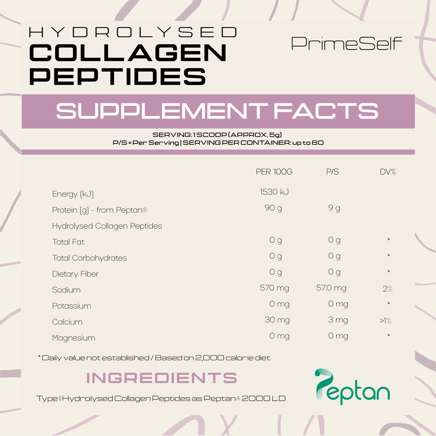 Hydrolyzed Collagen Peptides